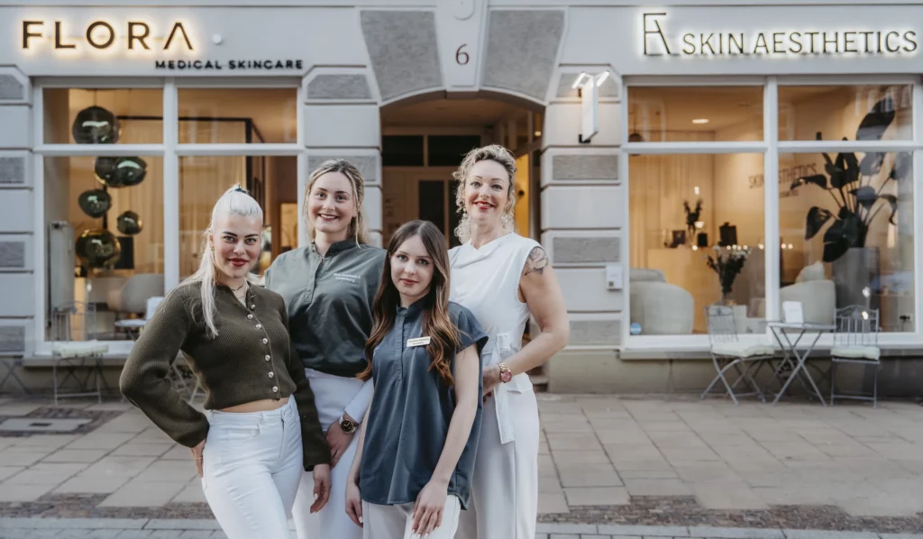 Flora Ahrens und ihr Team von FLORA ESTHÉTIQUE